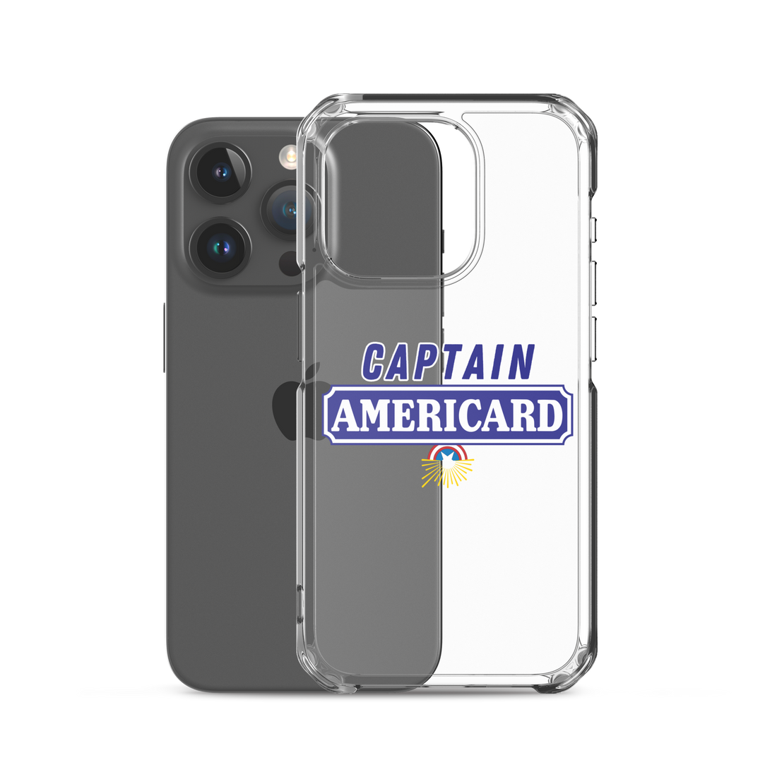 Coque iPhone® "CAPTAIN AMERICARD"