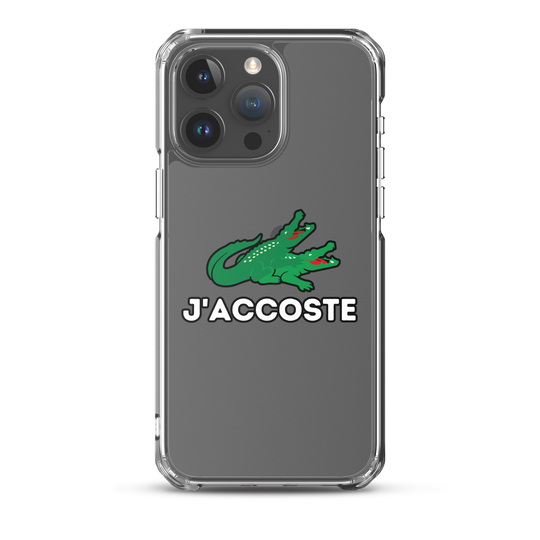 Coque iPhone® "J'ACCOSTE"