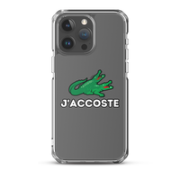 Coque iPhone® "J'ACCOSTE"