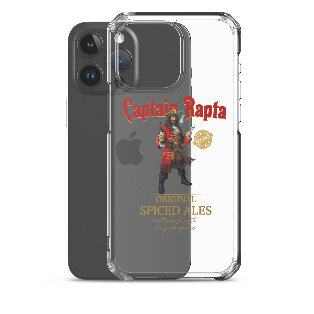 Coque iPhone® "CAPTAIN RAPTA"