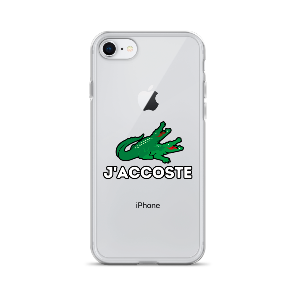 Coque iPhone® "J'ACCOSTE"