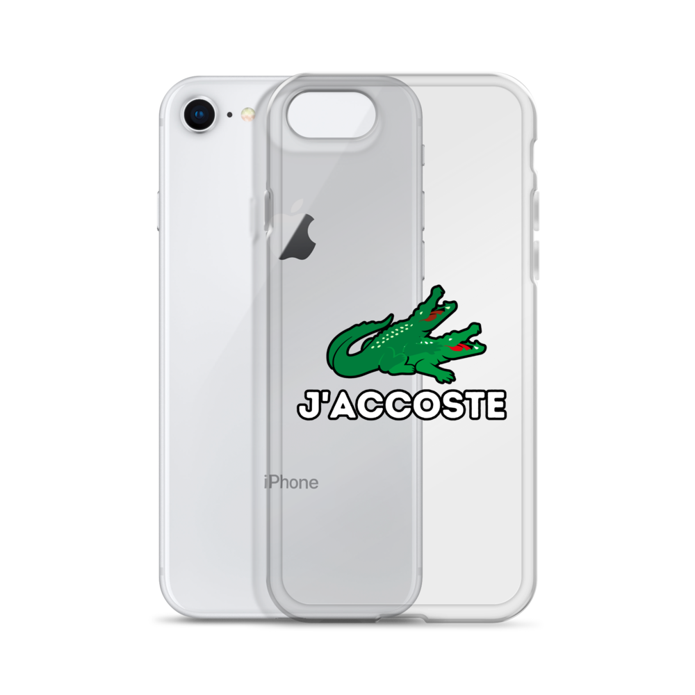 Coque iPhone® "J'ACCOSTE"