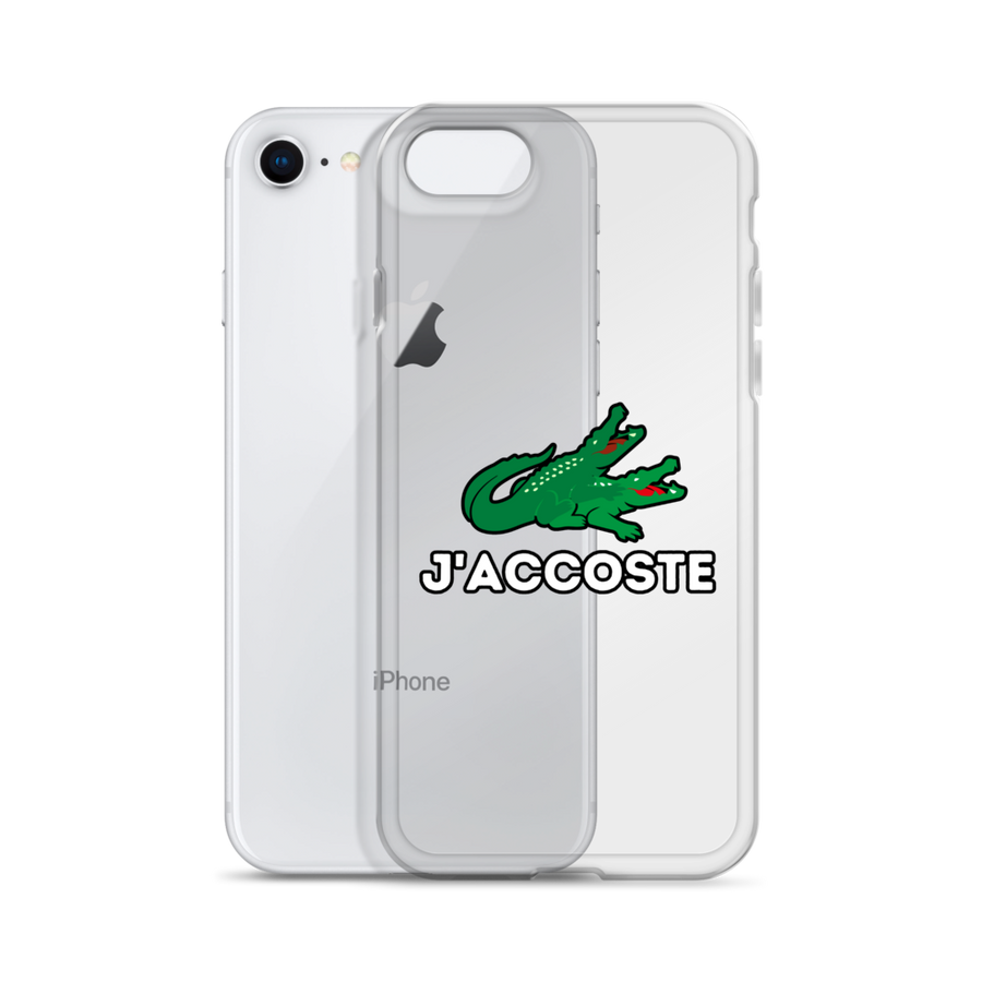 Coque iPhone® "J'ACCOSTE"