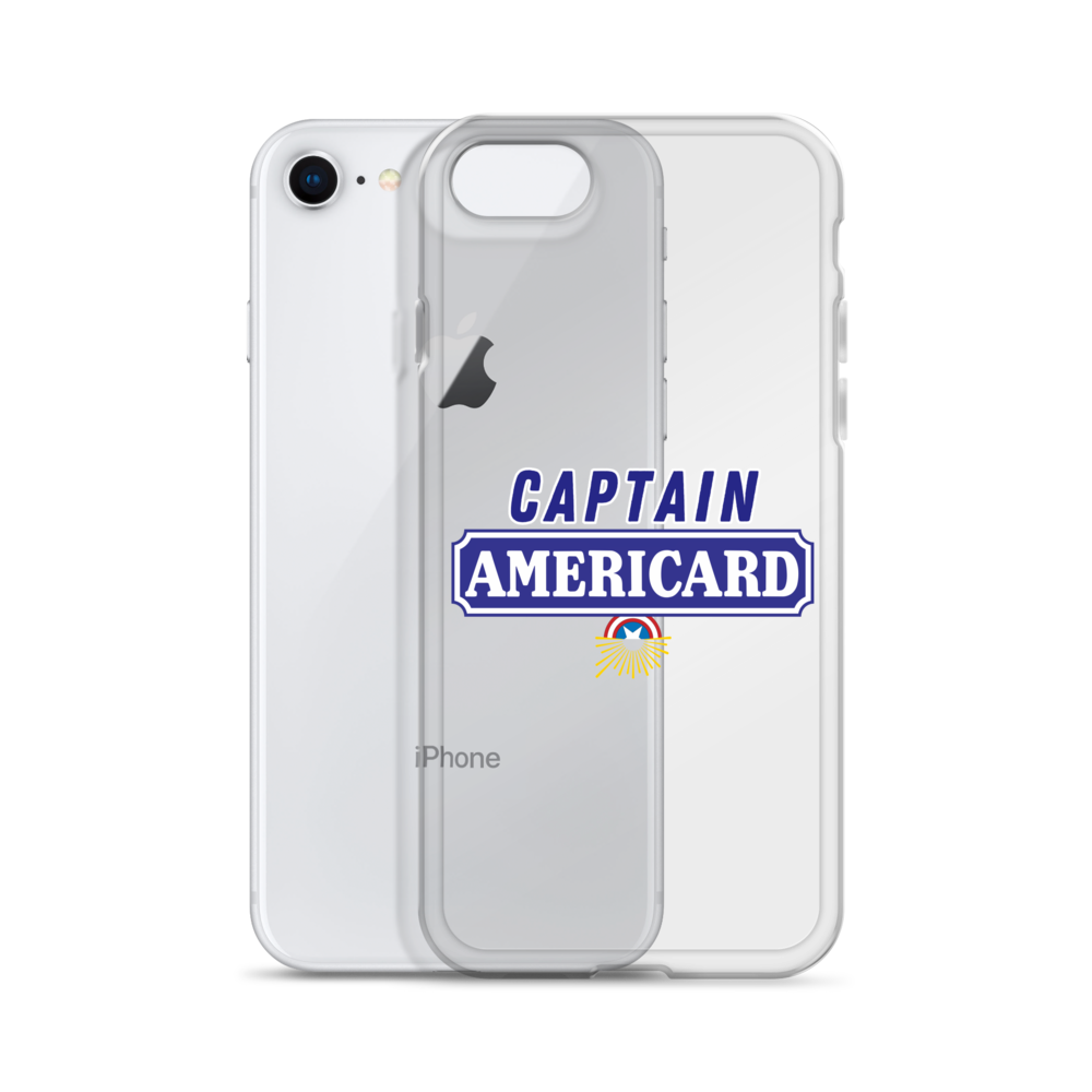 Coque iPhone® "CAPTAIN AMERICARD"