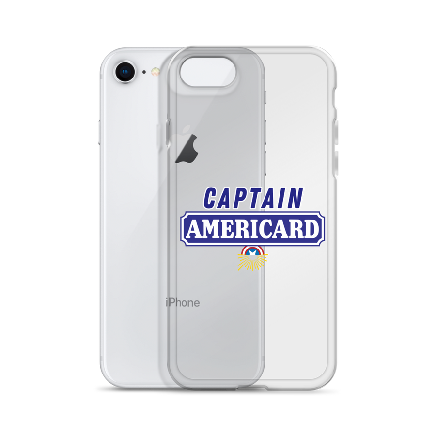 Coque iPhone® "CAPTAIN AMERICARD"