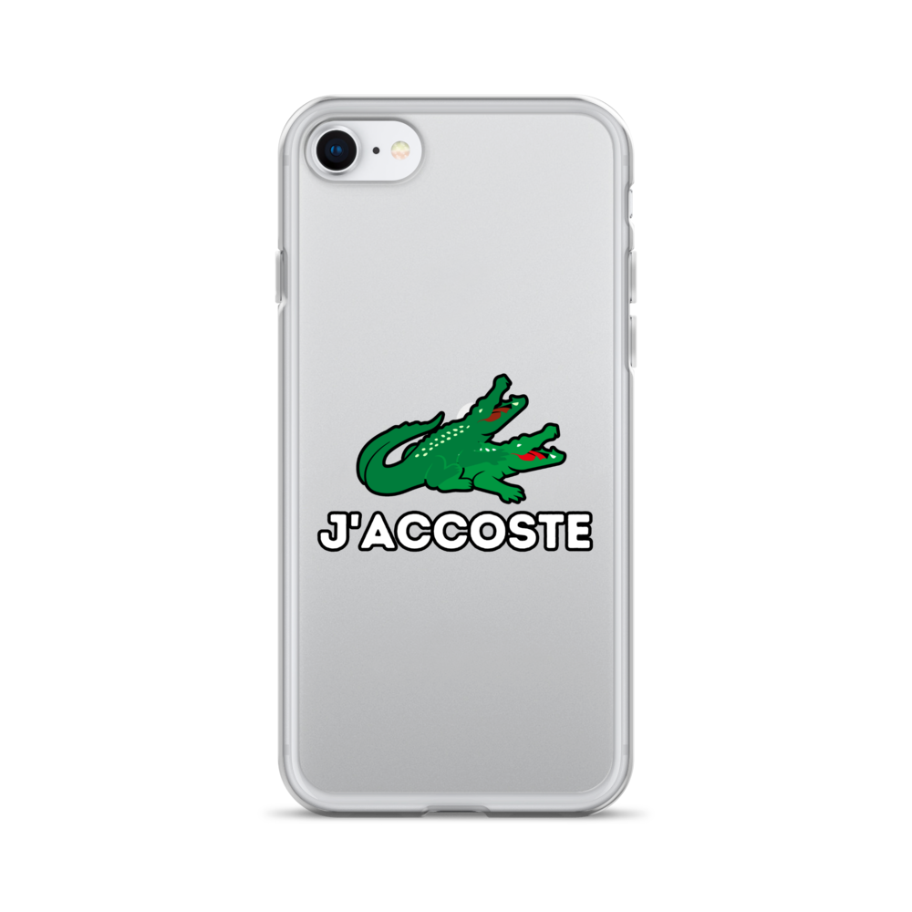 Coque iPhone® "J'ACCOSTE"