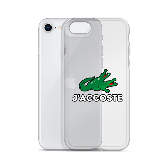 Coque iPhone® "J'ACCOSTE"