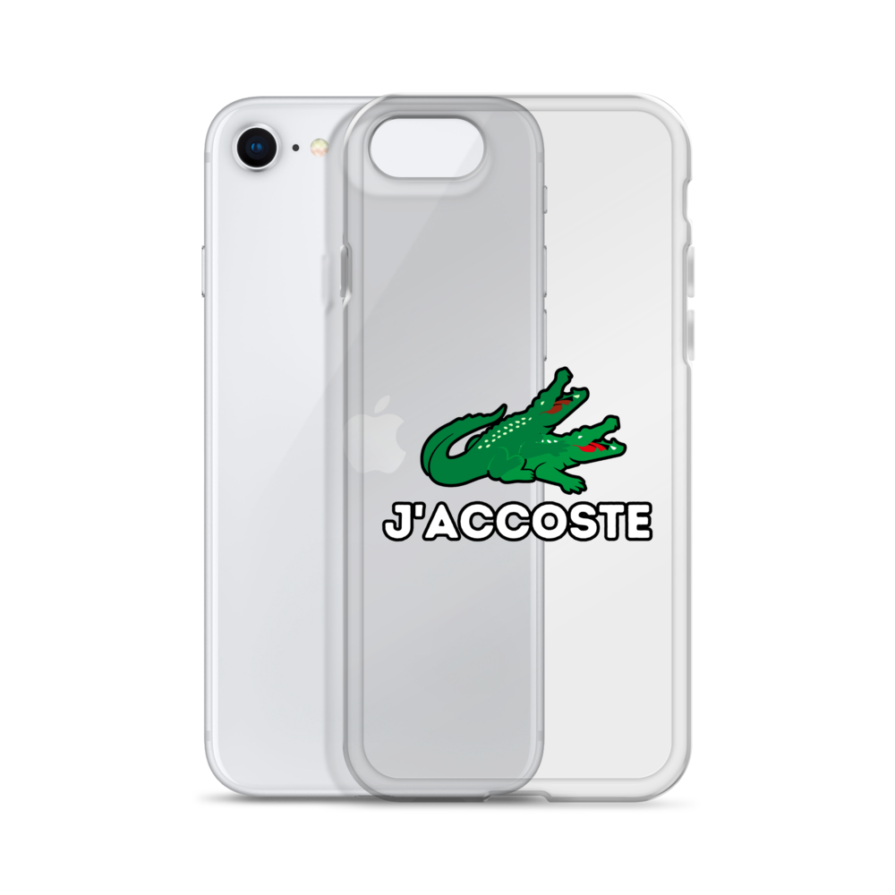 Coque iPhone® "J'ACCOSTE"