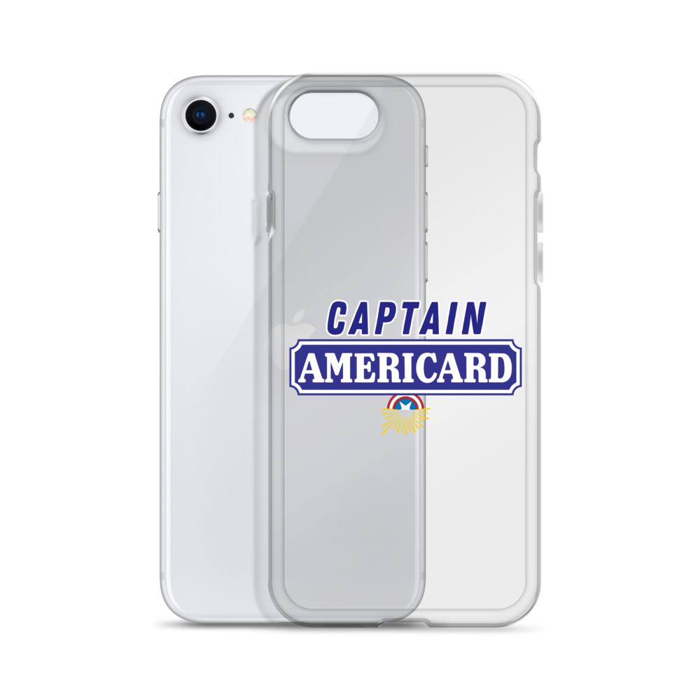 Coque iPhone® "CAPTAIN AMERICARD"