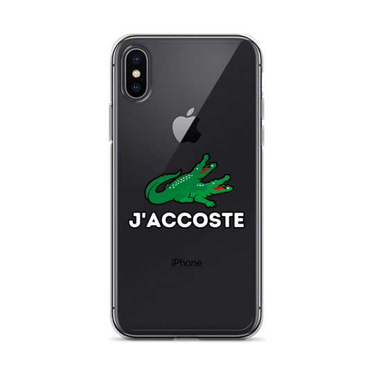 Coque iPhone® "J'ACCOSTE"