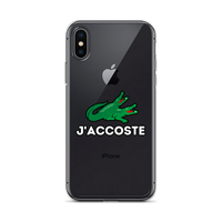 Coque iPhone® "J'ACCOSTE"