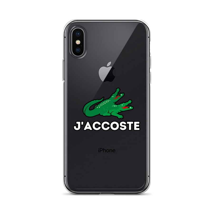 Coque iPhone® "J'ACCOSTE"