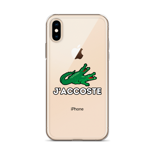 Coque iPhone® "J'ACCOSTE"