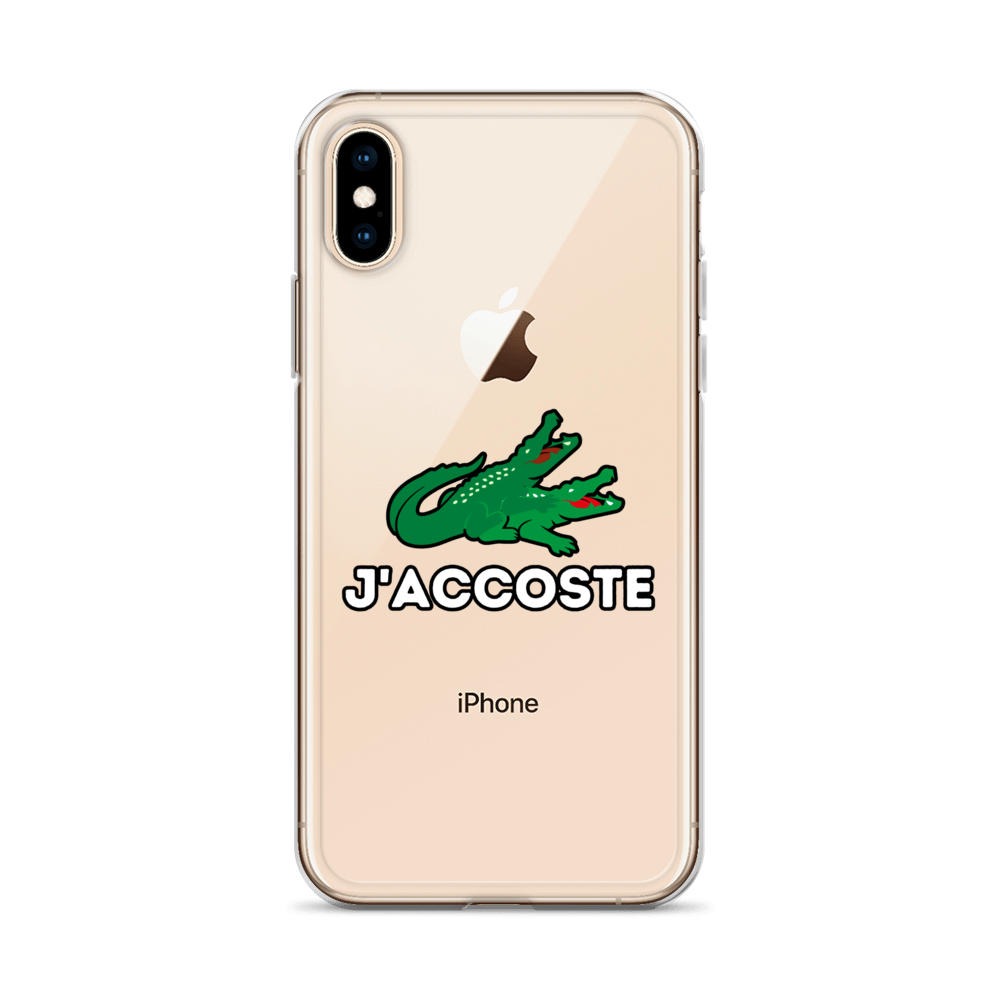 Coque iPhone® "J'ACCOSTE"