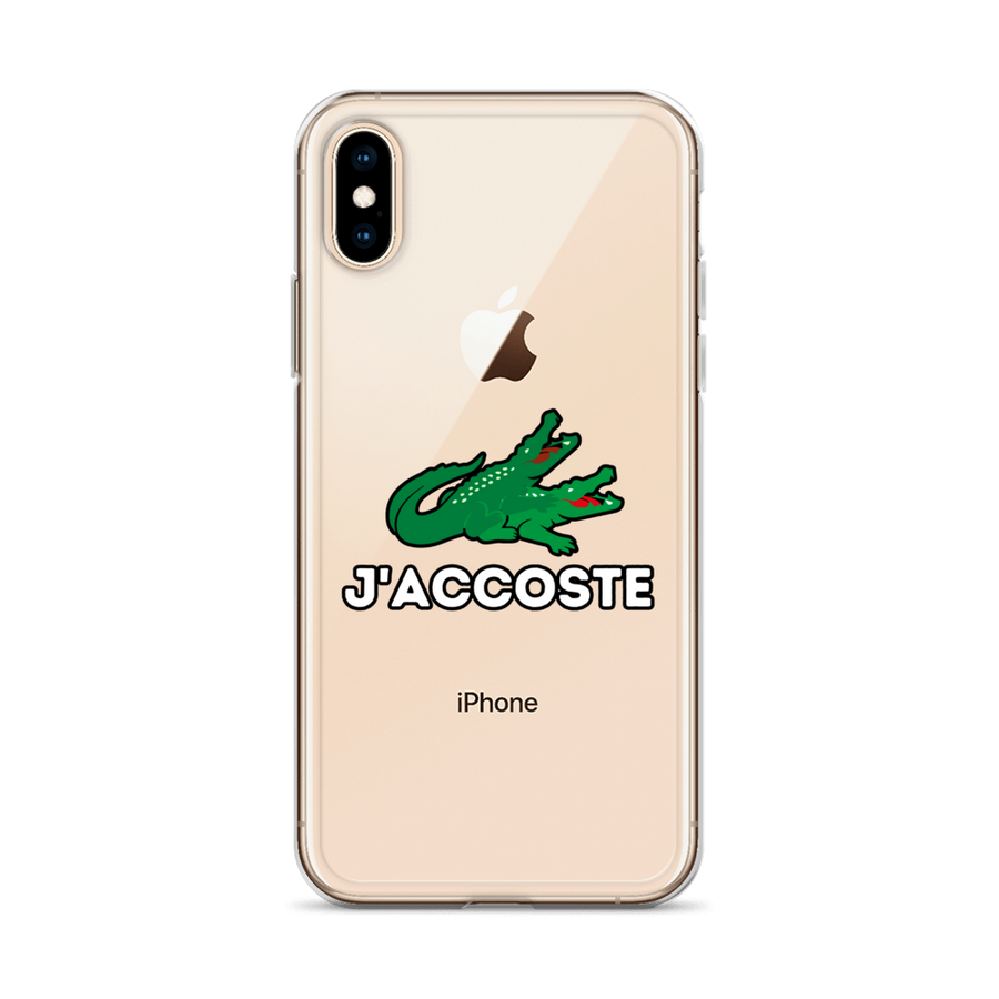 Coque iPhone® "J'ACCOSTE"