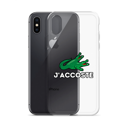 Coque iPhone® "J'ACCOSTE"