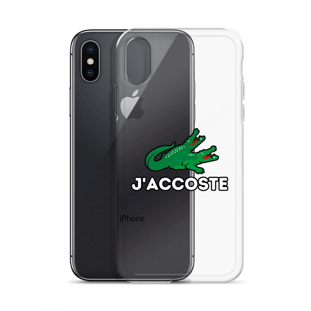 Coque iPhone® "J'ACCOSTE"