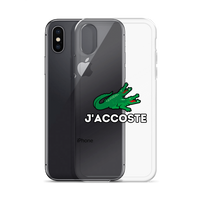 Coque iPhone® "J'ACCOSTE"