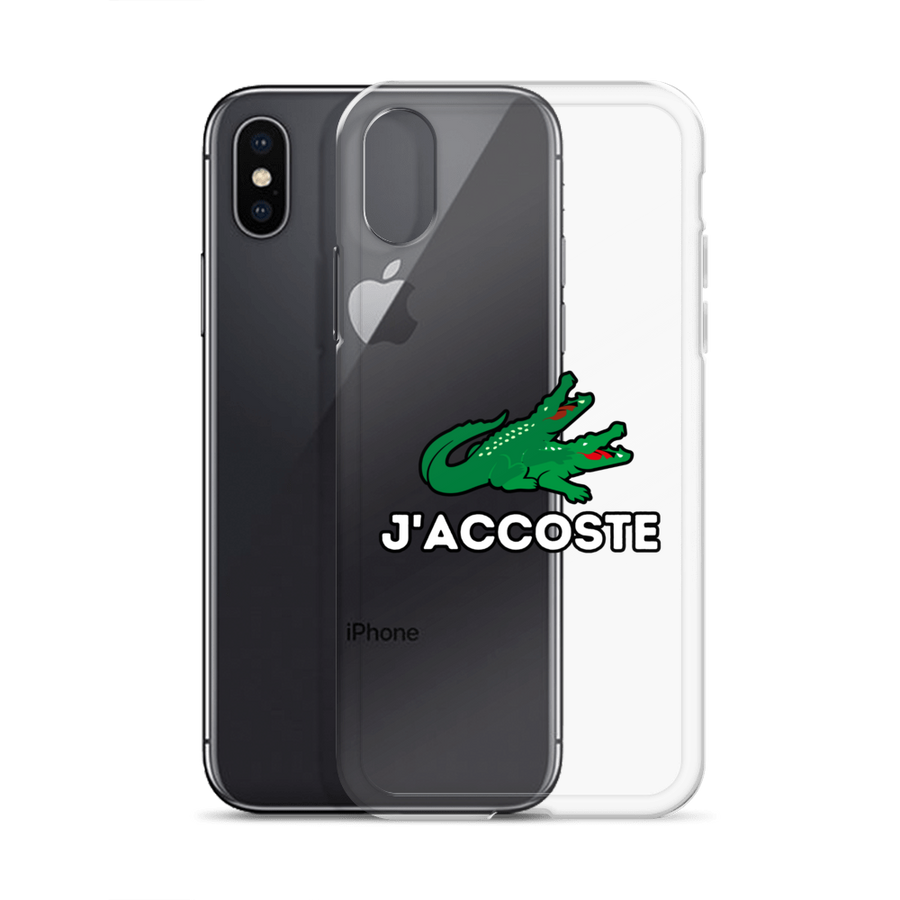 Coque iPhone® "J'ACCOSTE"