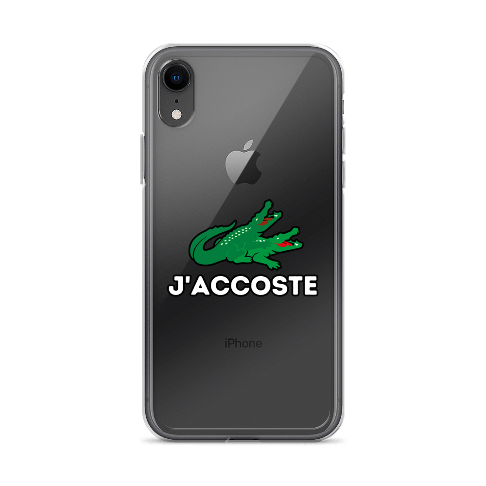 Coque iPhone® "J'ACCOSTE"