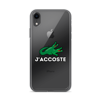 Coque iPhone® "J'ACCOSTE"