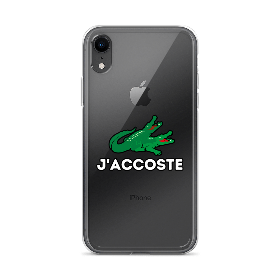 Coque iPhone® "J'ACCOSTE"