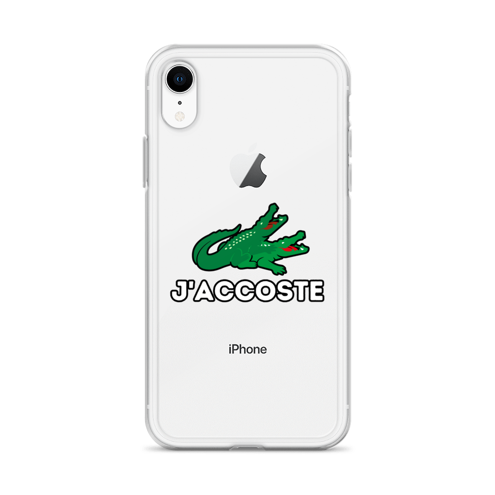 Coque iPhone® "J'ACCOSTE"