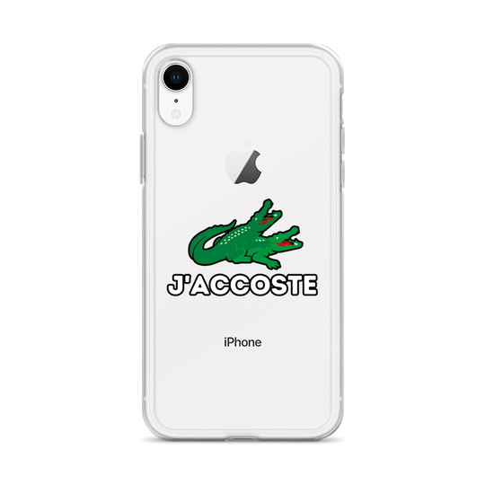 Coque iPhone® "J'ACCOSTE"