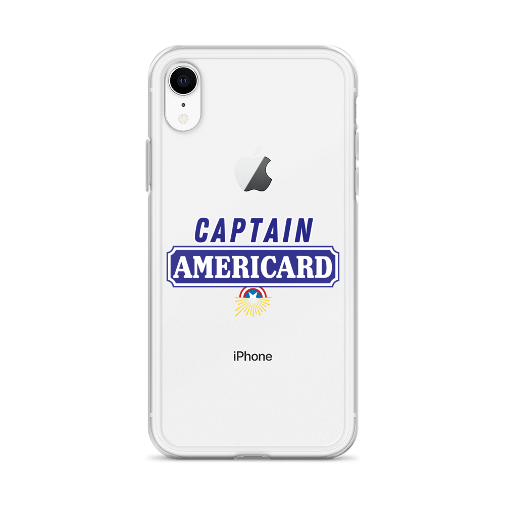 Coque iPhone® "CAPTAIN AMERICARD"