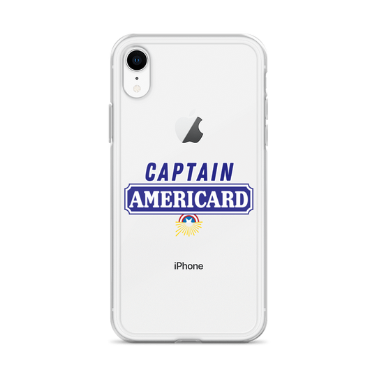 Coque iPhone® "CAPTAIN AMERICARD"