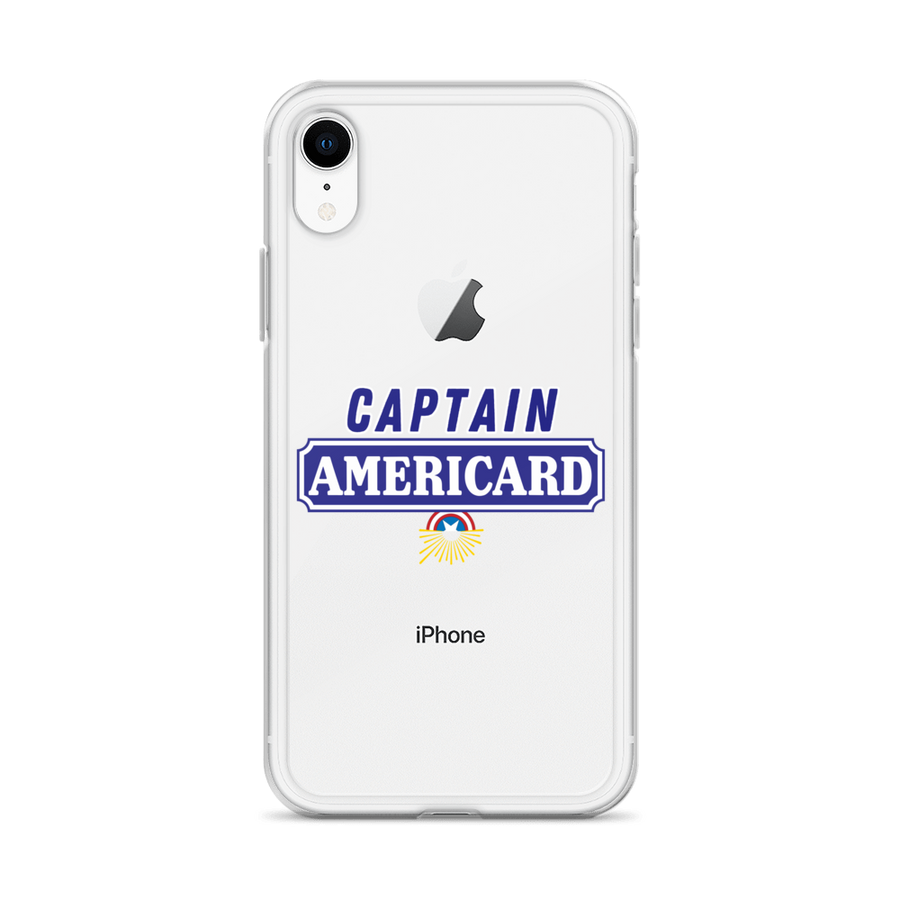 Coque iPhone® "CAPTAIN AMERICARD"