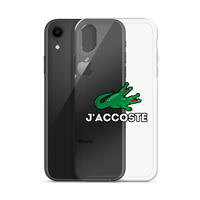 Coque iPhone® "J'ACCOSTE"