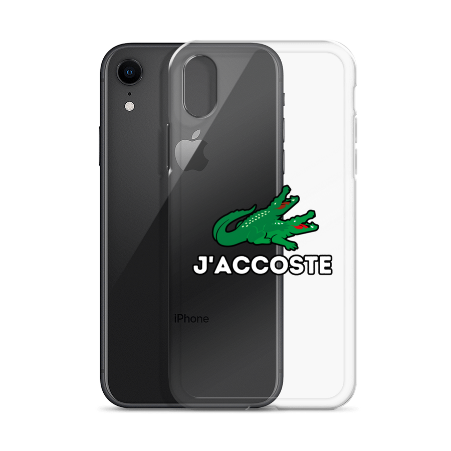 Coque iPhone® "J'ACCOSTE"