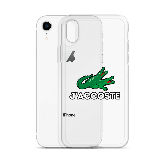 Coque iPhone® "J'ACCOSTE"