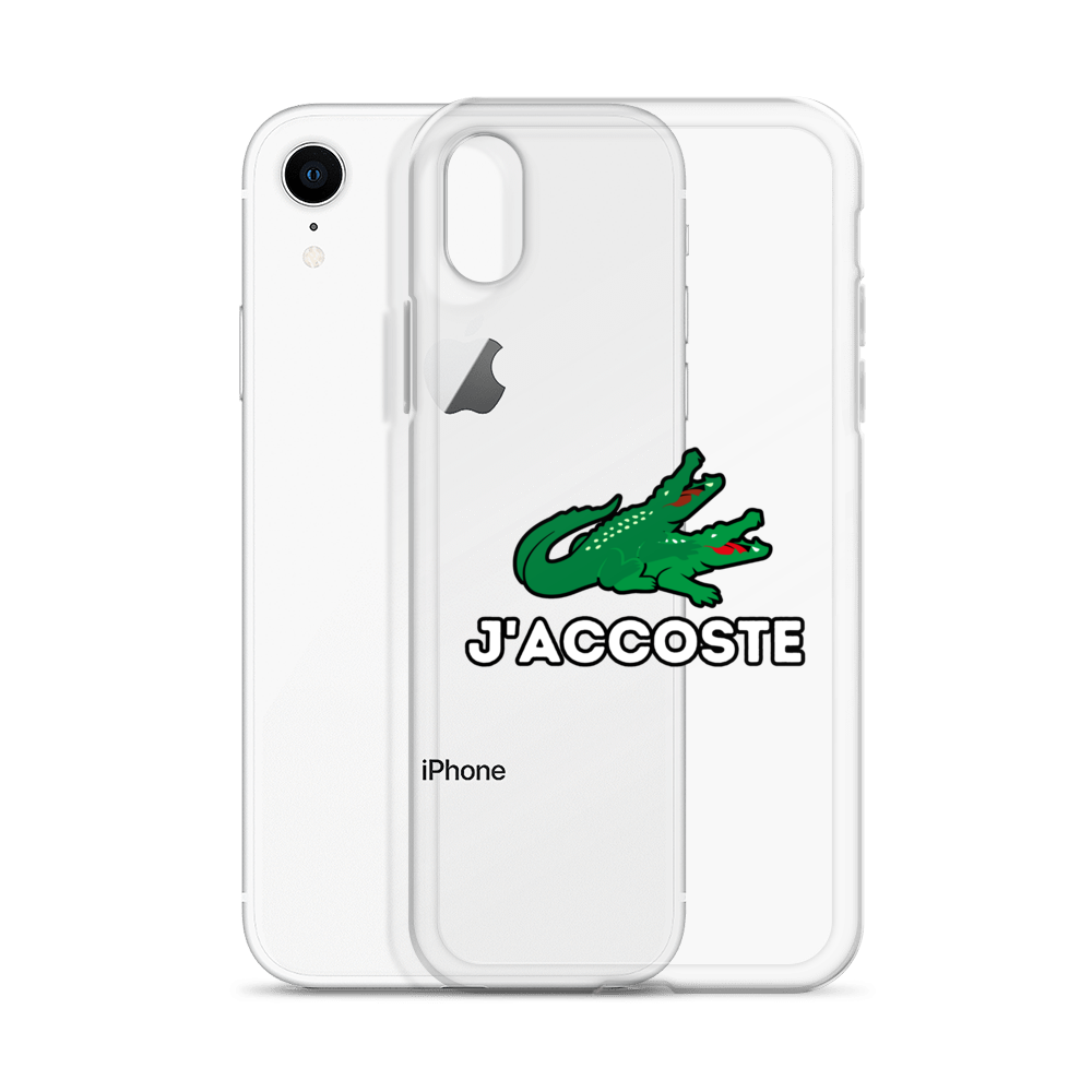 Coque iPhone® "J'ACCOSTE"