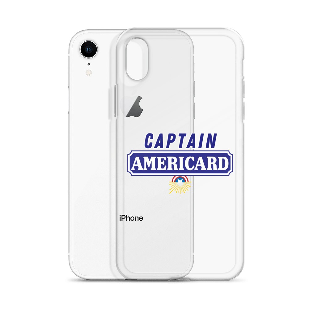 Coque iPhone® "CAPTAIN AMERICARD"