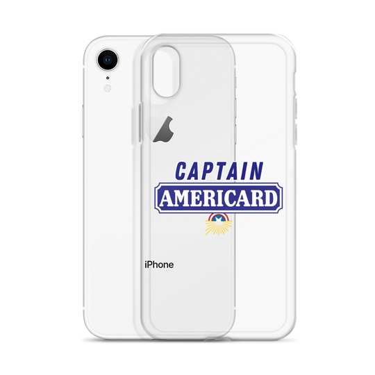 Coque iPhone® "CAPTAIN AMERICARD"