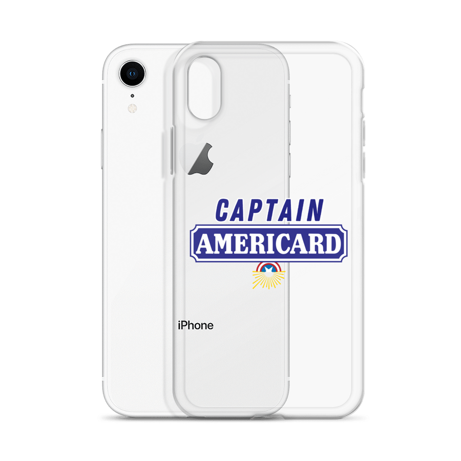 Coque iPhone® "CAPTAIN AMERICARD"