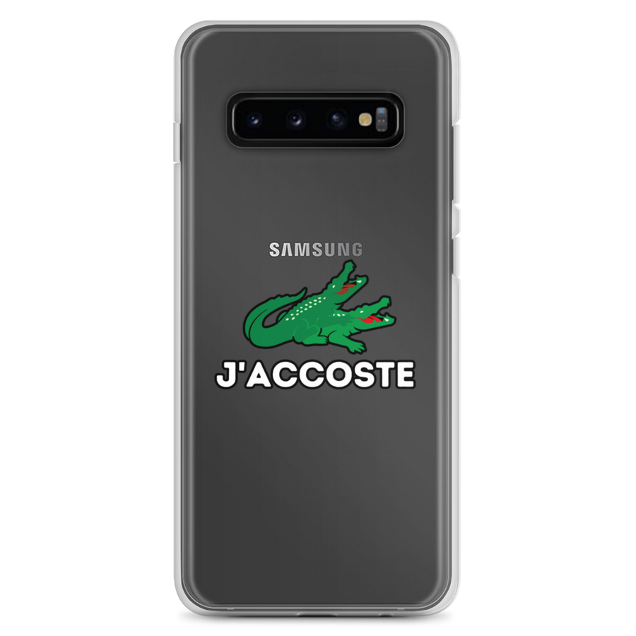 Coque Samsung® "J'ACCOSTE"