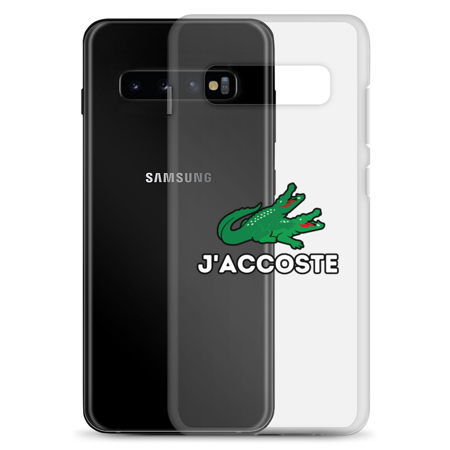 Coque Samsung® "J'ACCOSTE"