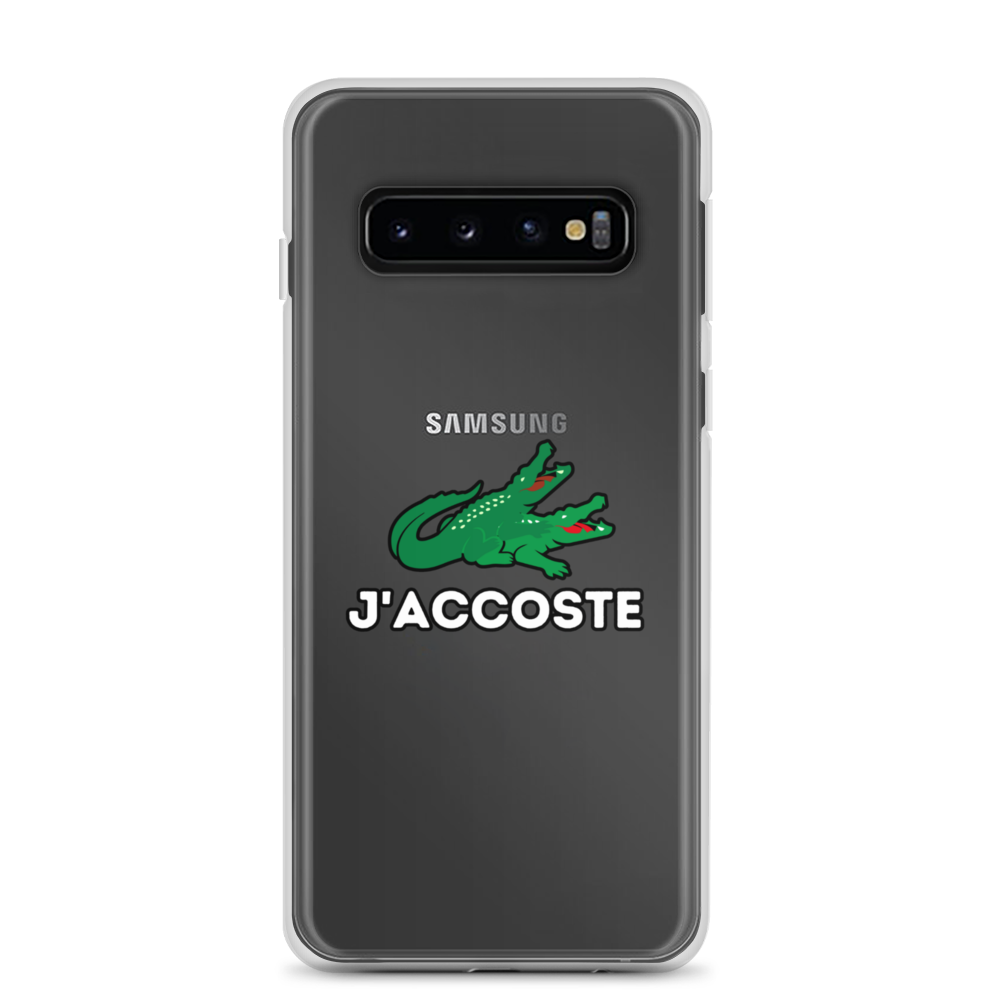 Coque Samsung® "J'ACCOSTE"