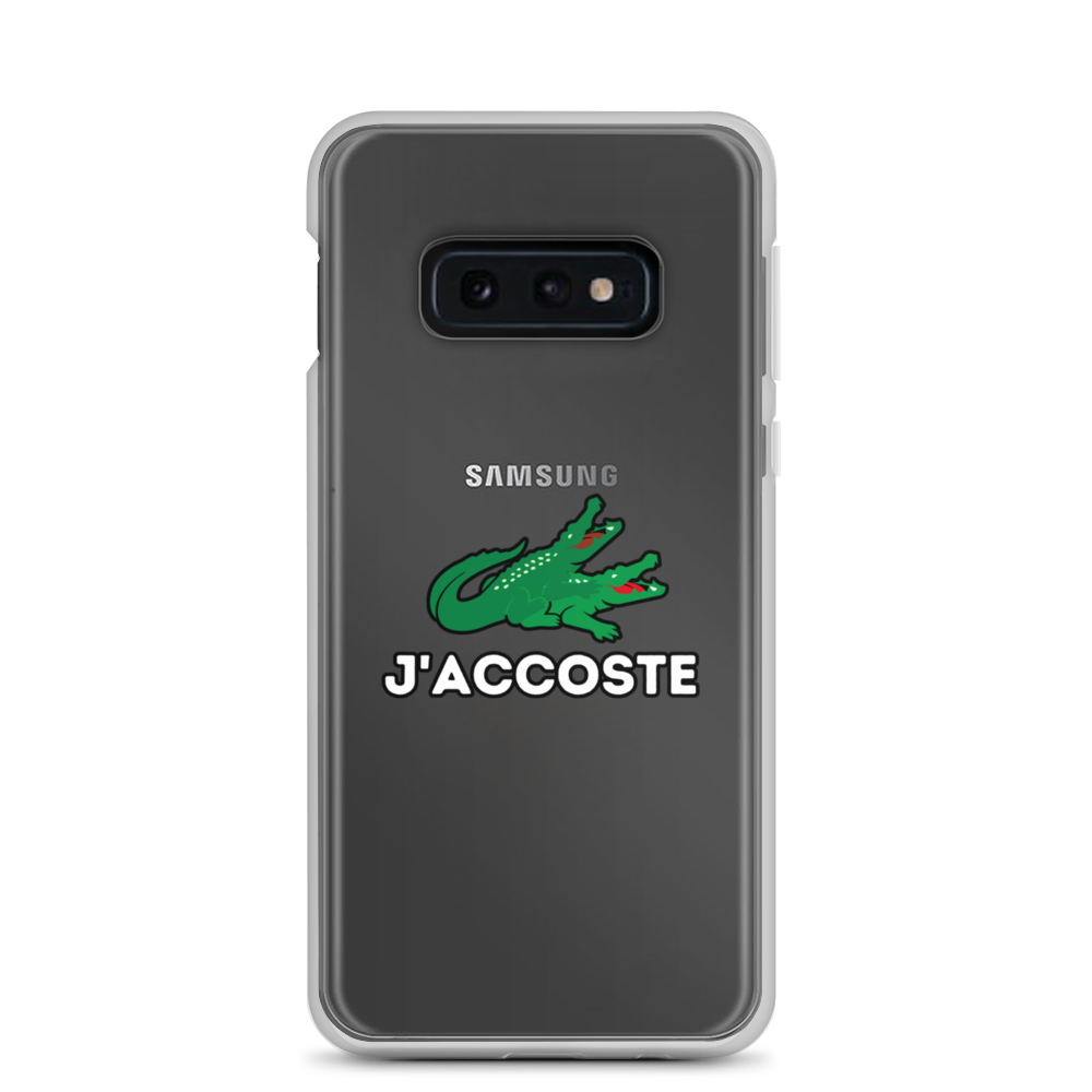 Coque Samsung® "J'ACCOSTE"