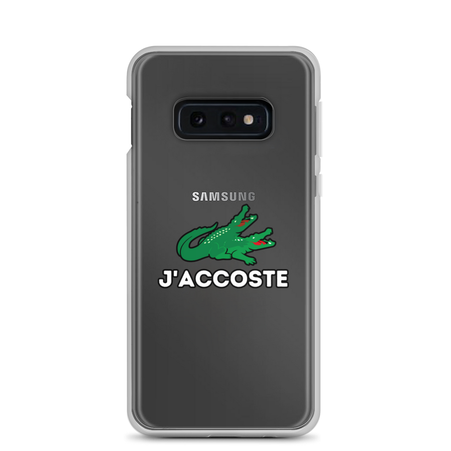 Coque Samsung® "J'ACCOSTE"