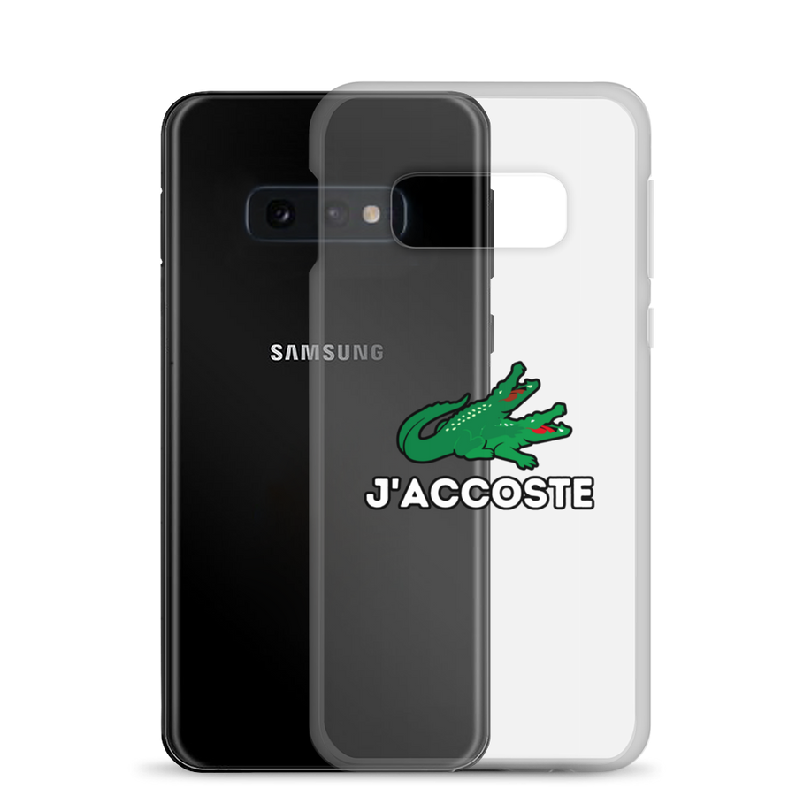 Coque Samsung® "J'ACCOSTE"