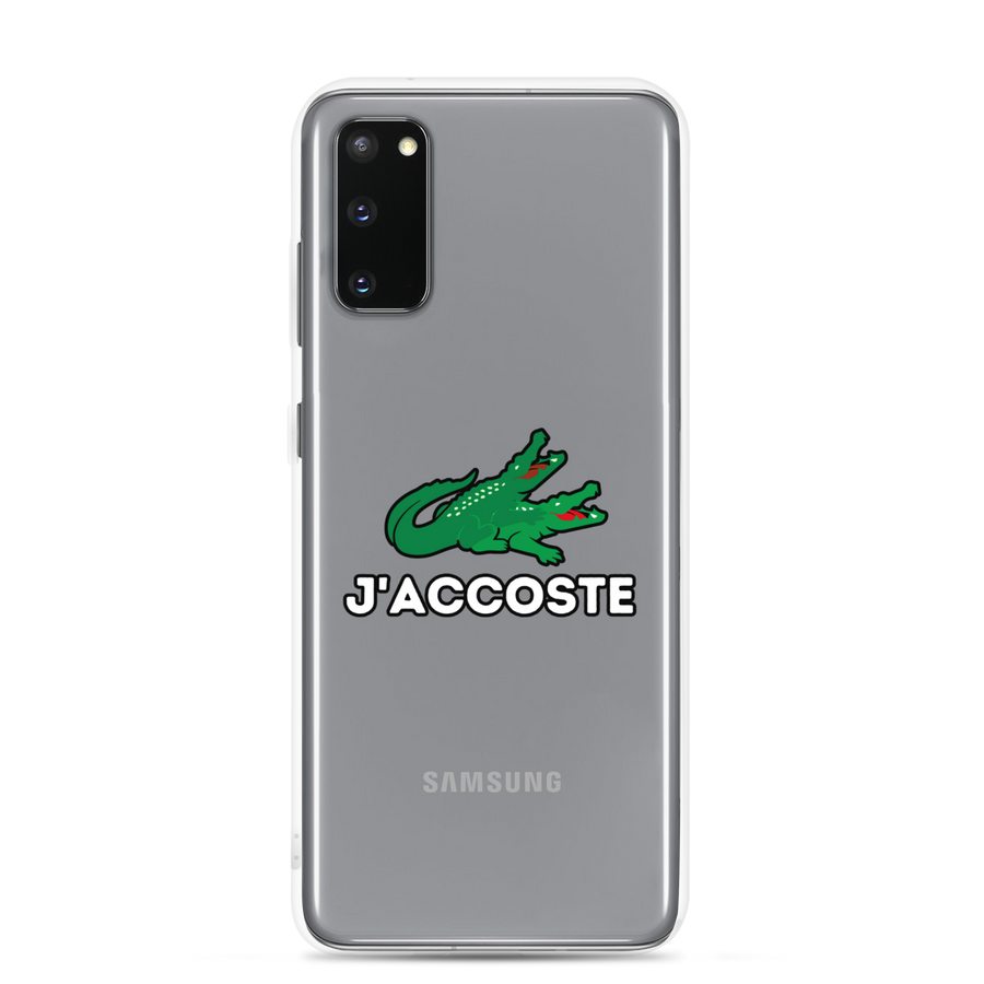 Coque Samsung® "J'ACCOSTE"