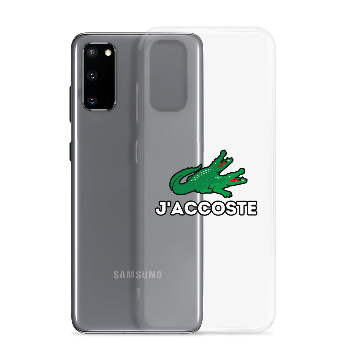 Coque Samsung® "J'ACCOSTE"