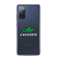 Coque Samsung® "J'ACCOSTE"