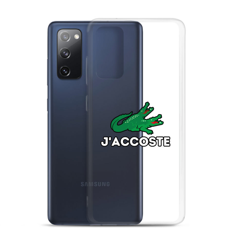 Coque Samsung® "J'ACCOSTE"