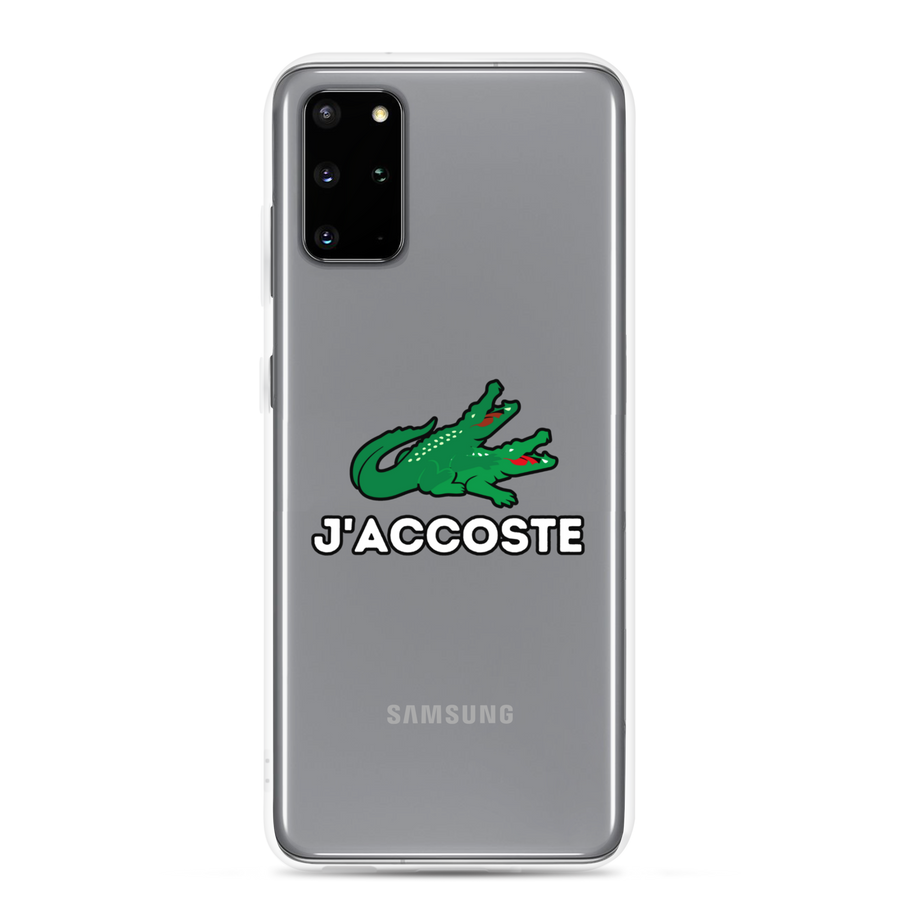 Coque Samsung® "J'ACCOSTE"