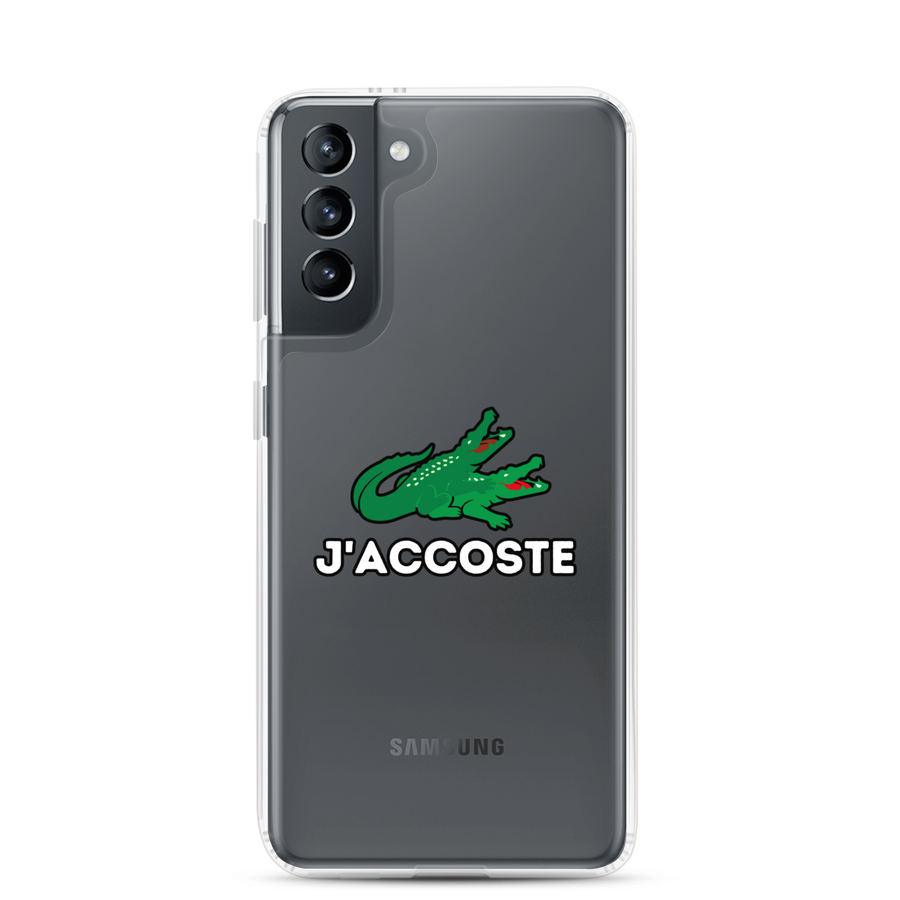 Coque Samsung® "J'ACCOSTE"